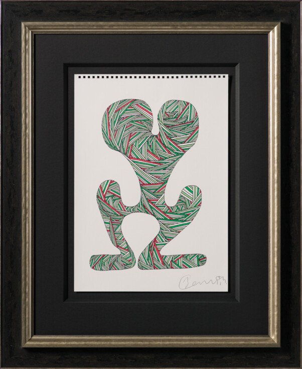 BCN ORI POR 36409 Extinct Scottish Amphibian   Green & Red 30 