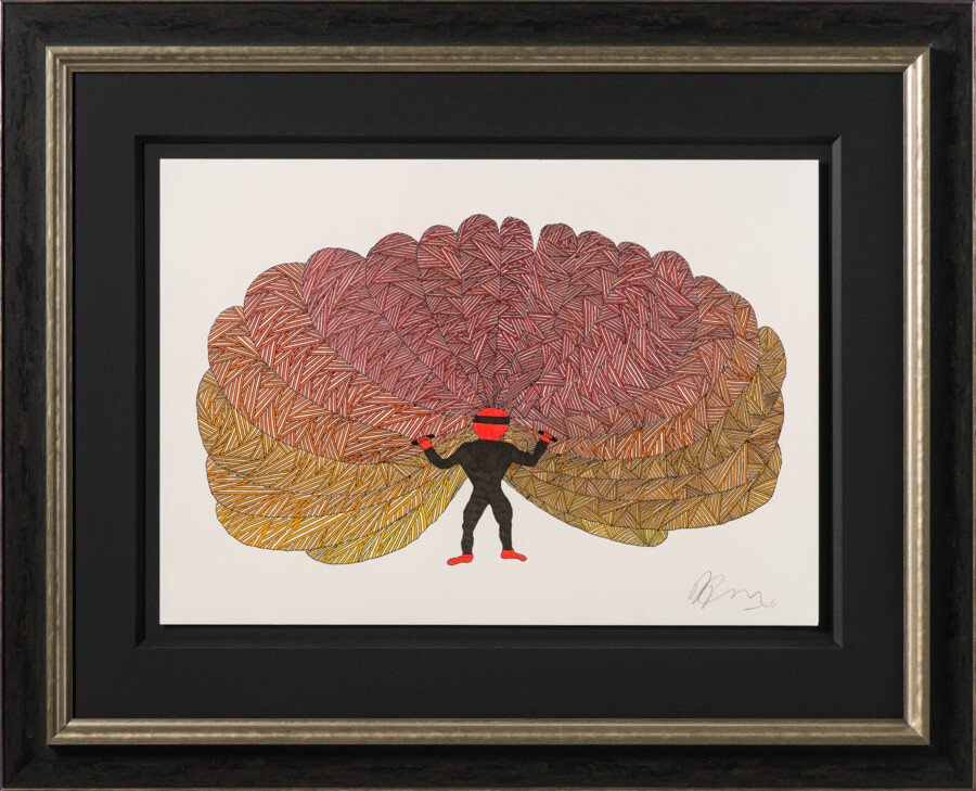 BCN ORI POR 36415 Glaswegian Icarus (Red & Orange) 30 