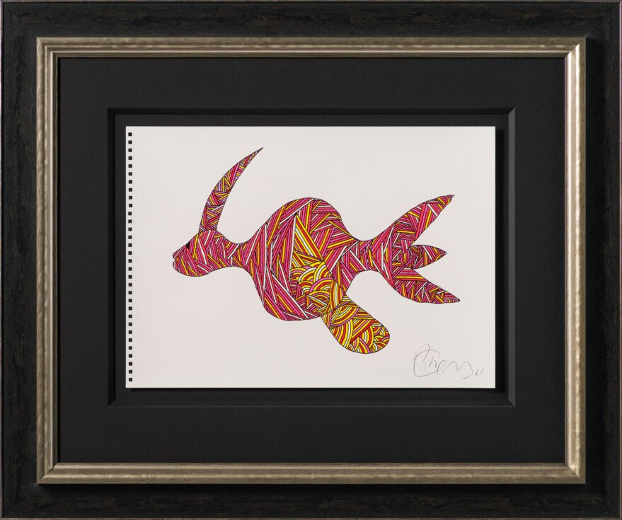 BCN ORI POR 36416 Gozunder Fish (Pink & Yellow) 30 