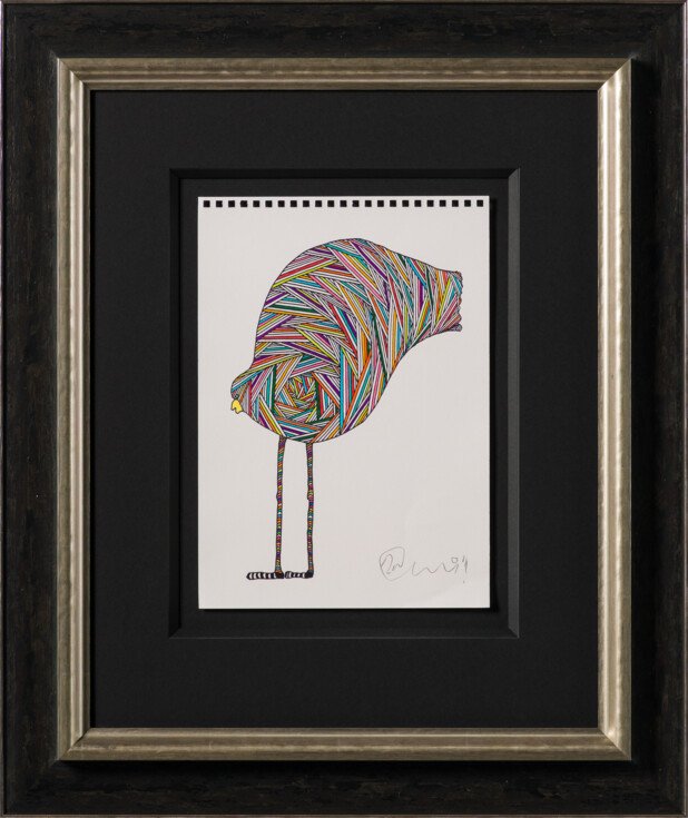 BCN ORI POR 36430 Wading Bird with Rainbow Legs 30 