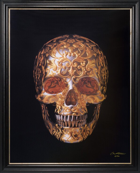 GJM SLE POR 35027 Gilded Skull 30 